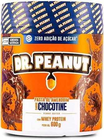 PASTA DE AMENDOIM DR.PEANUT CHOCOTINE 600G