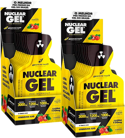 NUCLEAR RUSH GEL BODYACTION C/10 25G