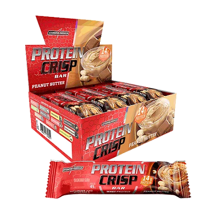 PROTEIN CRISP BAR INTEGRAL D/12 45G