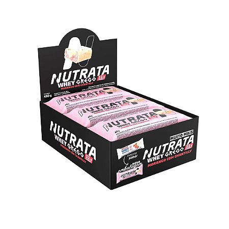 WHEY GREGO BAR NUTRATA D/12 40G