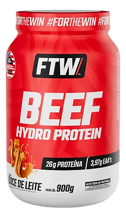 BEEF HYDRO FTW DOCE DE LEITE 900G