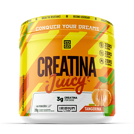 CREATINA JUICY IRIDIUM TANGERINA 210G