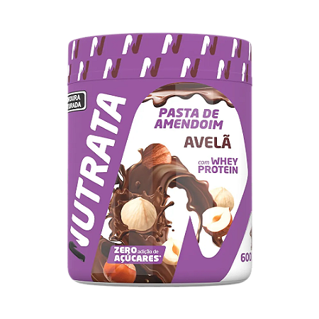 PASTA DE AMENDOIM NUTRATA 600G