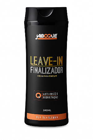Leave-In Cabelo Masculino Jaboque 240ml – Anti-Frizz e Hidratação