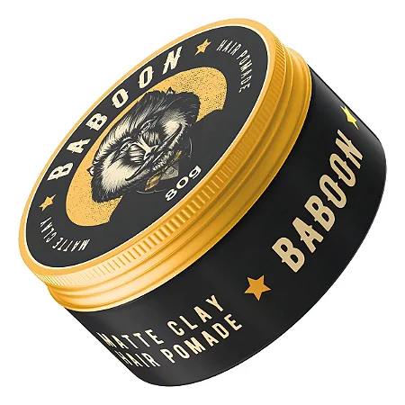 Pomada Modeladora Matte Clay Baboon 80g 1 Unidade