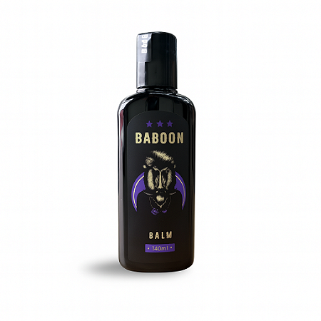 Balm de Barba Baboon 140ml – Pós-Barba Calmante, Anti-Frizz, Hidratação e Controle da Oleosidade