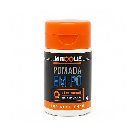 Pomada Em Pó Para Cabelo Jaboque 5g Volume E Fixação Forte