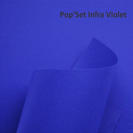 Papel Pop Set - Infra Violet 170g - A4 - 20 Folhas
