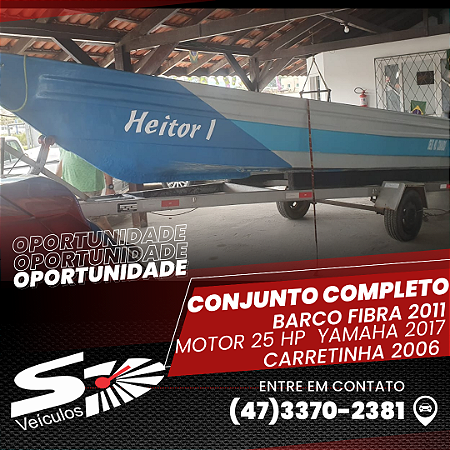 Barco, Motor, Carretinha (Conjunto Completo) - 2011