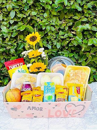 Bandeja de Café da Manhã  ou Chá da Tarde Shine