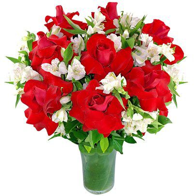 Luxuoso Arranjo Explosão de Amor De Rosas Colombianas