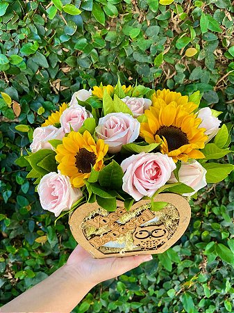 Arranjo Shine no Cachepô