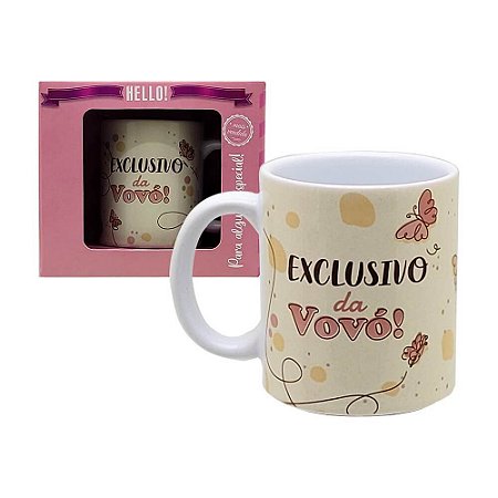 CANECA "EXCLUSIVO VOVO"