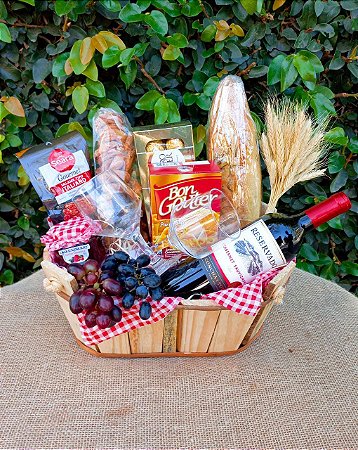 Cesta de Vinho Grand Luxo