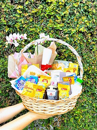 Cesta Luxo de Café da Manhã Para São Paulo