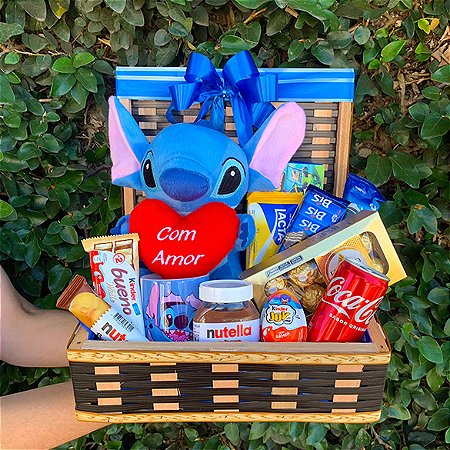 Baú de Chocolates Lilo Stitch