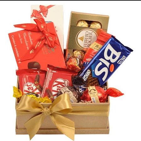 Cesta Tentação de Chocolate