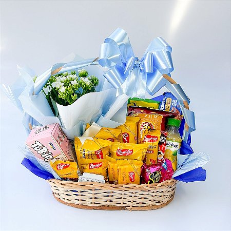 Cesta de Café da Manhã Especial Para Ele