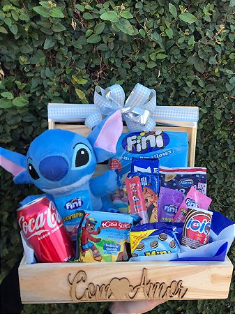 Delicioso Baú de Guloseimas do Stitch