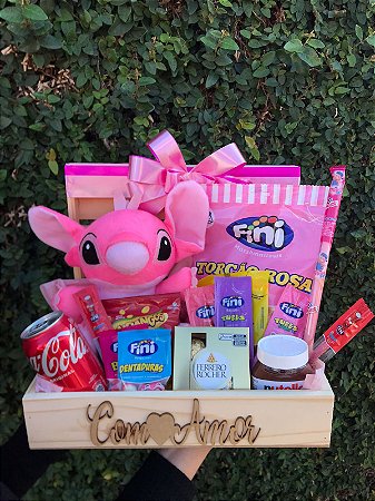 Delicioso Baú de Guloseimas de Angel Stitch