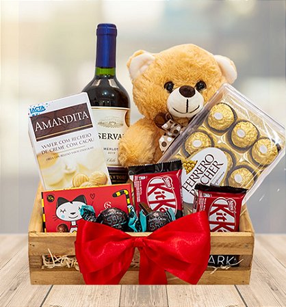 Bandeja Delícia de Sabores Com Pelúcia