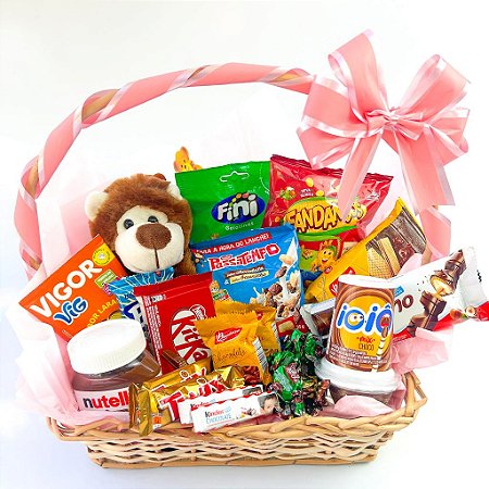 Aventura de Chocolate com leão de pelúcia