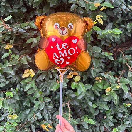 Balão Ursinho "Te Amo"