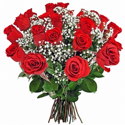 Buquê Poema - Tradicional de 15 Rosas Vermelhas