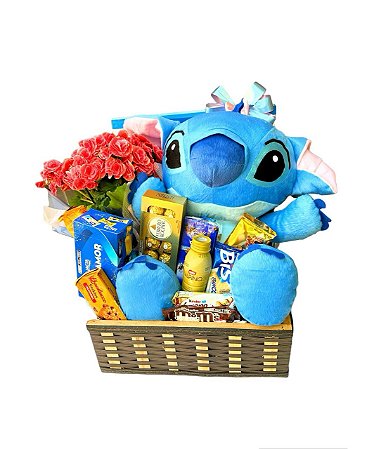 Mega Baú de Chocolates com Stitch Gigante