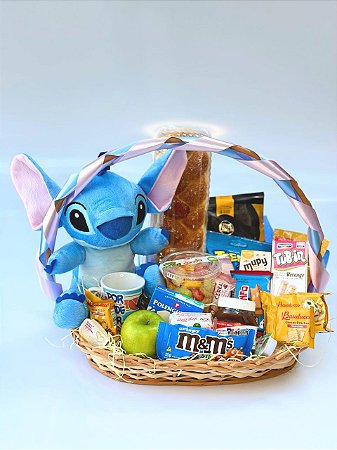 Cesta de Café da Manhã do Stitch