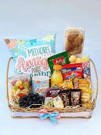 Bandeja de Café da Manhã "Melhores Amigas"