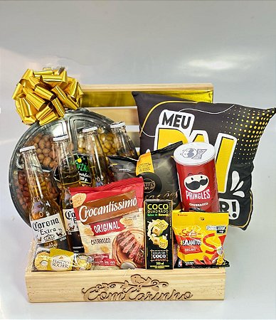 Baú de Cervejas e Aperitivos "Meu pai é o melhor!"