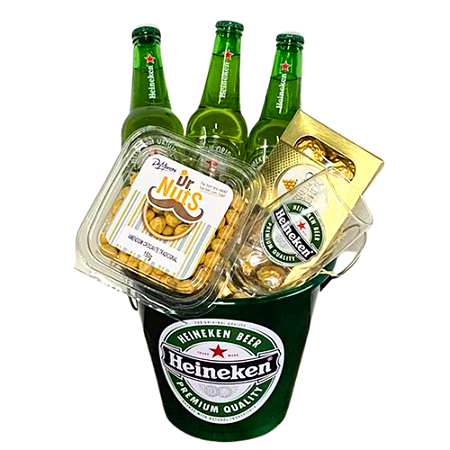 Balde do Sabor Com Cerveja  Heineken