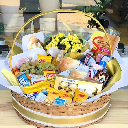 Cesta de Café da Manhã Premium