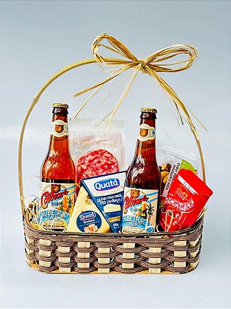 Cesta de Cervejas Artesanal & Queijos e Petiscos