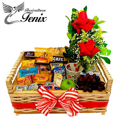 Cesta de Café da Manhã Raios de Sol