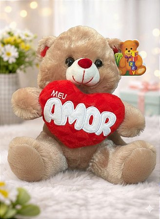 Urso de Pelúcia "Meu Amor"