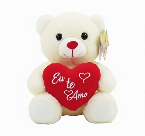 Urso de Pelúcia "Eu Te Amo"