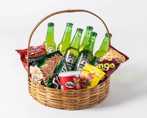 Cesta de Cervejas - Heineken