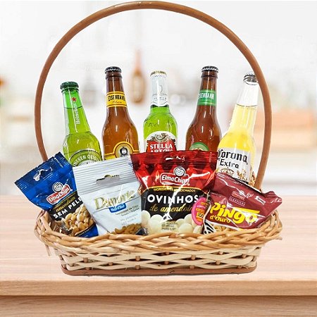 Cesta Happy Hour Degustação de Cervejas