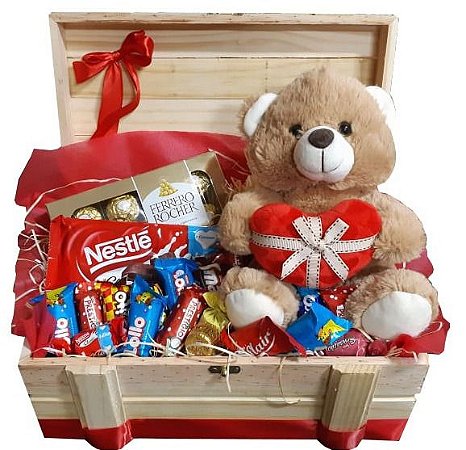 Baú Nosso Amor Tem Sabor de Chocolate