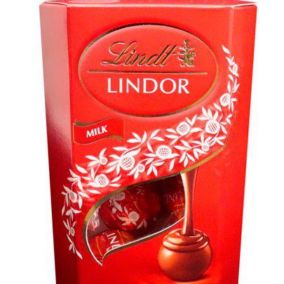 Caixa de bombons Lindt 75 gramas