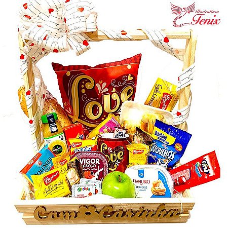 Cesta de Café da Manhã "Love"