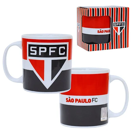 Caneca São Paulo Porcelana