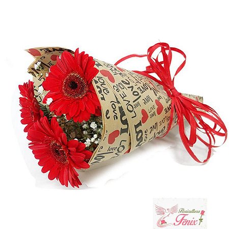 Buquê Encanto de Gérberas