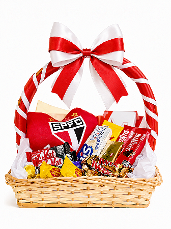 Cesta de Chocolates Tricolor