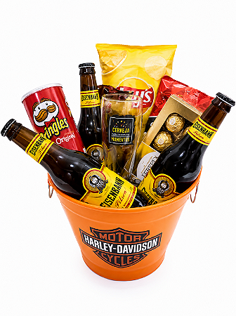Balde de Cerveja Harley Davidson