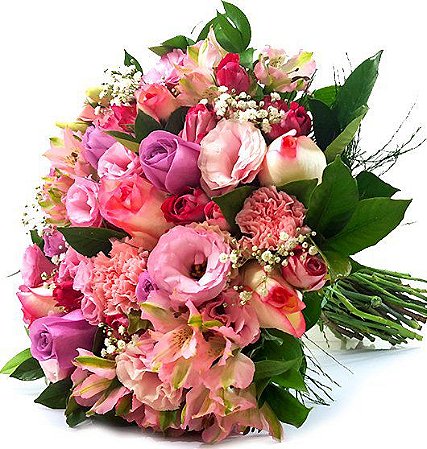 Luxuoso Buquê de 24 Flores Nobres