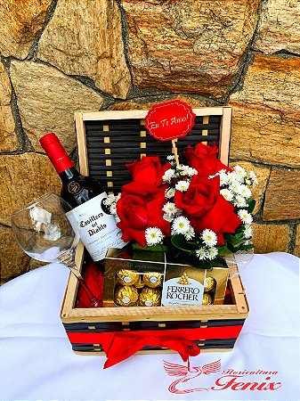 Lindo Baú Romântico De Luxo