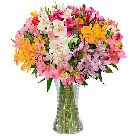 Luxuoso Mix de Astromelias